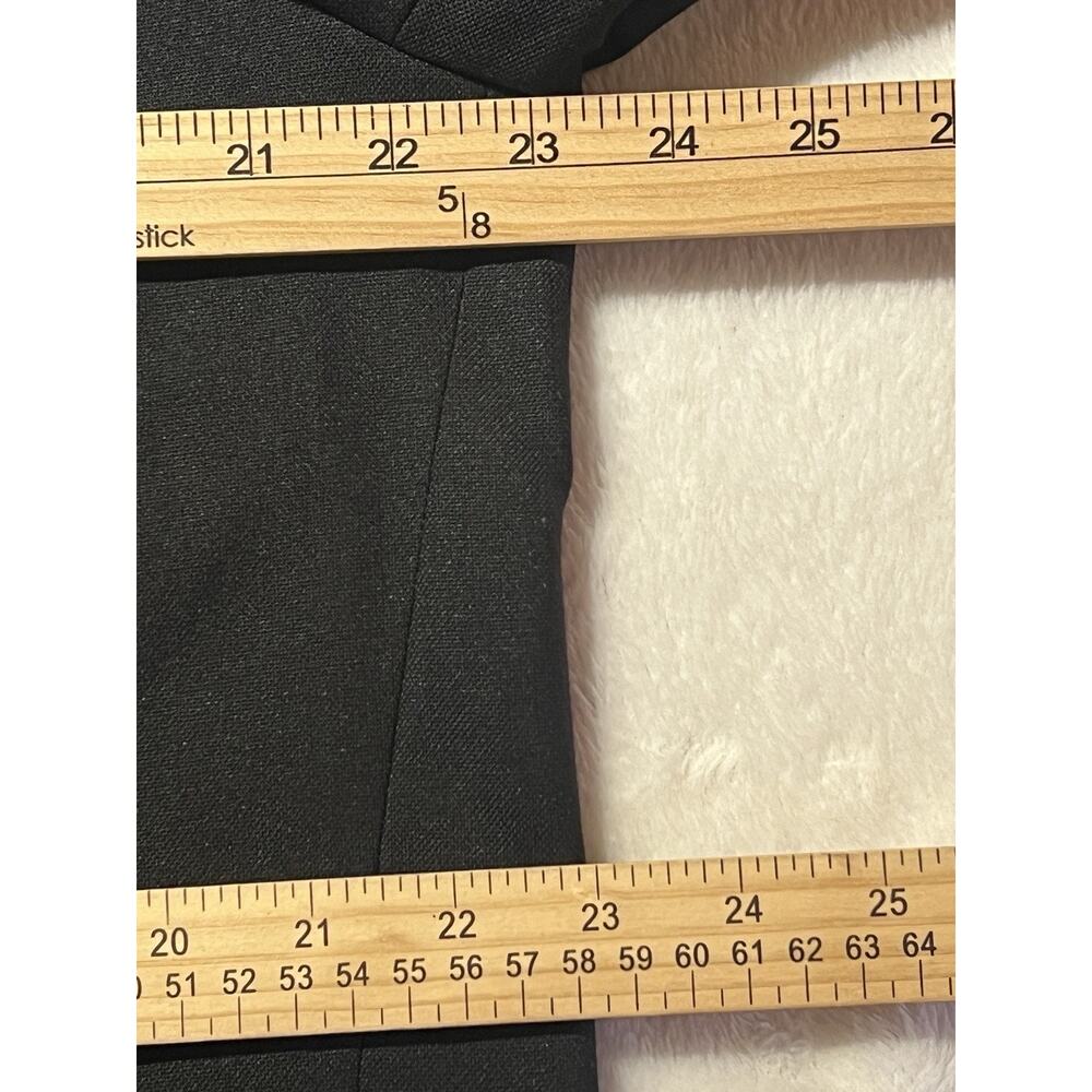 New Vtg Lee Mubai Mens 44R Black Dinner Jacket Silver Tone Rhinestone Buttons - Picture 11 of 13